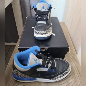 Air Jordan 3 Retro Sport Blue 6.5Y